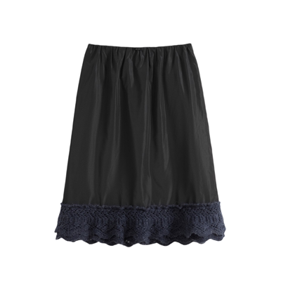 SHORT SENTENCE 设计师 25早秋新品 马海毛蕾丝裙摆半身裙 SOLSOL