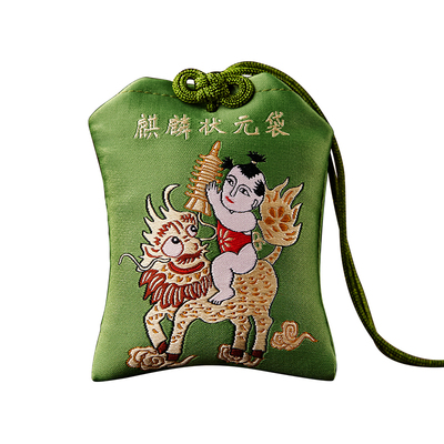 易明居五行葫芦麒麟袋挂件锦囊
