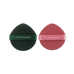 菠萝派气垫粉扑蛋黄派凤梨派粉扑不吃粉BB霜美妆蛋化妆棉干湿两用