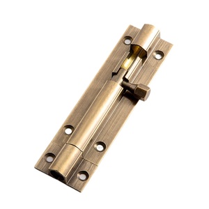 中式仿古铜插销复古门插窗户搭扣锁门栓门销防盗加宽门扣古铜窗插