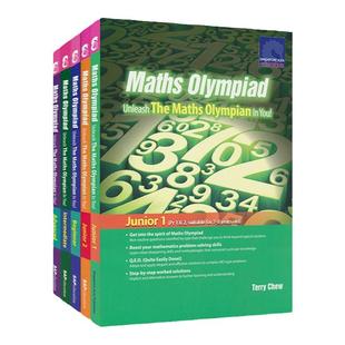 新加坡数学 SAP Maths Olympiad 奥林匹克数学指定用书 小学1-6年级奥数练习册 数学思维提升 解题策略 备考指南教辅 英文原版进口