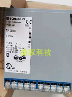 议价原装正品德国SCHLEICHER施莱西尔SN0 1002安全继电器SNO1002