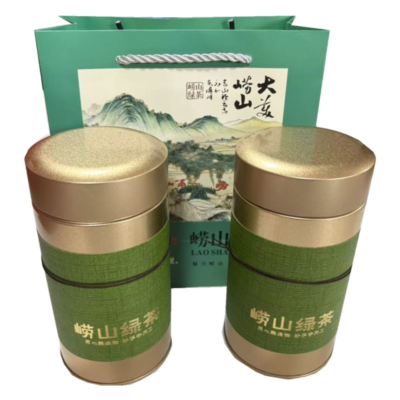 2026年新茶崂山绿茶250g豆香耐泡
