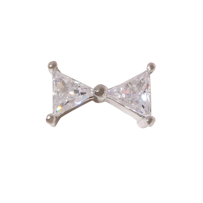 蝴蝶结美甲饰品2024新款