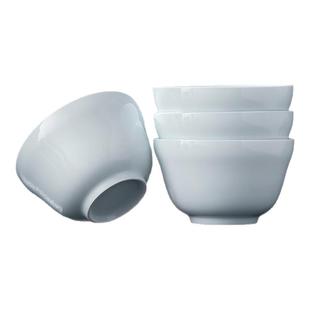 景德镇官方陶瓷碗家用新款纯色酸奶碗沙拉碗甜品专用高级小碗餐具