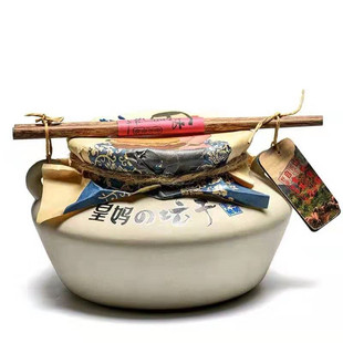 汉源坛子肉2坛x700克礼盒装骅楠皇木厂家直销放养土猪油底熟肉