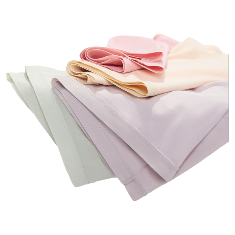 [4条]宜而爽内裤女50支莫代尔抑菌裆透气舒适少女中腰三角内裤