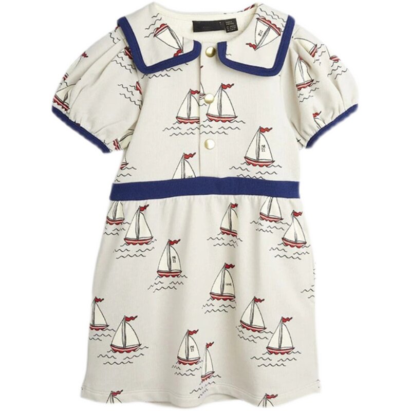 mini21帆船T恤连衣裙家居服套装
