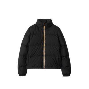 【24期免息】BURBERRY 女装 格纹装饰 Ambleside 羽绒服 81102501