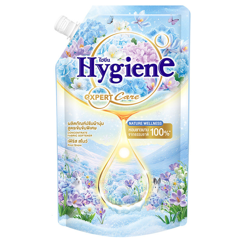 喜净Hygiene衣物柔顺剂泰国进口防静电柔软剂持久留香(雪后初晴)