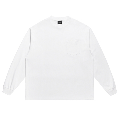 XXSTORE日系重磅小领口长袖T恤