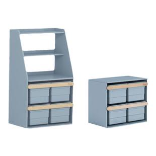 Boori泰迪儿童玩具收纳柜整理盒宝宝大容量置物架分类收纳储物箱