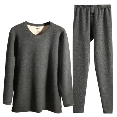 七匹狼男士保暖内衣套装羊毛加厚