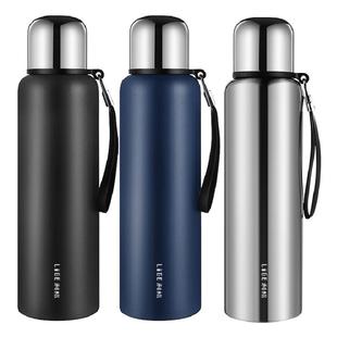 冬季男士保温杯旗舰店官方正品2025新款车载水杯子茶水分离泡茶杯