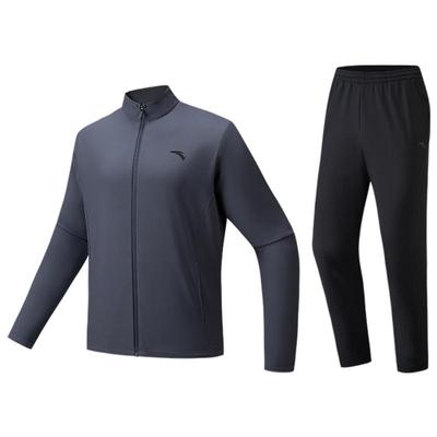 安踏男士通勤套装外套长裤两件套