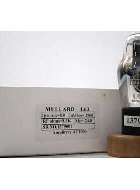 议价L63 6J5G MULLARD 英国制造 Amplitrex 测试