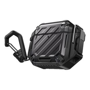 SUPCASE 适用苹果AirPods Pro3耳机保护套安全锁卡扣双层防水带挂钩全包AirPods 4代防摔壳ipods磁吸充电2025