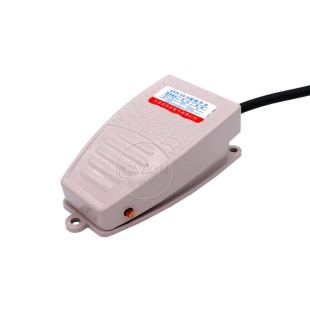 冲床脚踏开关ekw-5a-b脚踩式220v带线铝壳电折弯机剪板机脚踩开关