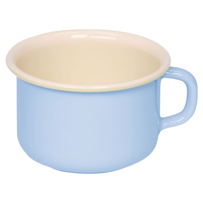 奥地利Riess搪瓷宽口厚实马克杯