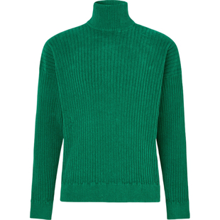 【折扣】BONSAI 秋冬男士罗纹棉质混纺高领毛衣