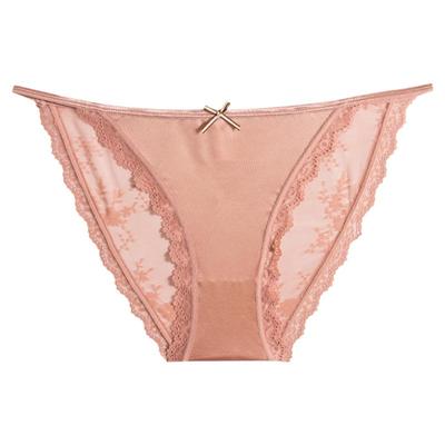 内裤新品缎面蕾丝性感女内裤细带