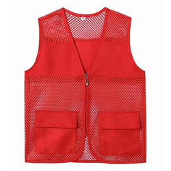 网眼透气马甲定制工作服印LOGO夏