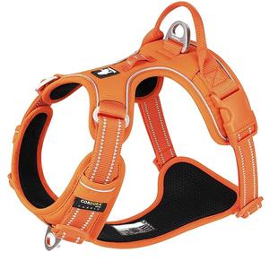 Truelove狗狗牵引胸背带小中大型犬背心式宠物遛狗绳链子TLH5654