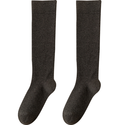 韩国吸汗保暖女棉压力显瘦小腿袜