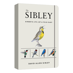 英文原版 The Sibley Birder's Life List and Field Diary 西布利观鸟者的生活清单和野外记录 英文版 进口英语原版书籍