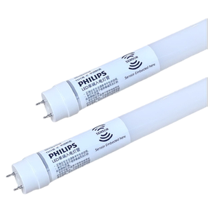 飞利浦led灯管微波雷达感应t8红外人体停车场支架日光灯智能楼道