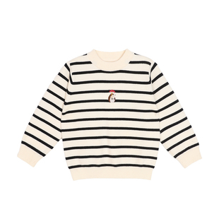 小O爸男婴童 宝宝毛衣男童冬季2025新款套头内搭婴儿针织纯色上衣