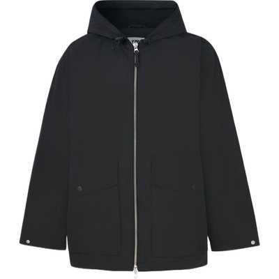 【折扣】YMC 秋冬男连帽混纺格子布夹克外套