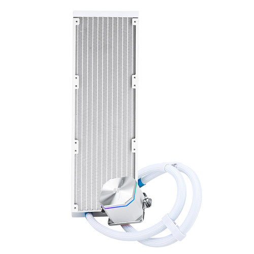 利民Thermalright FE360-X WHITE白色冰封幻刃无风扇水冷散热器