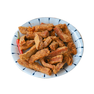 于洛先生的手撕鸡肉条五香辣味鸡胸肉干非油炸即食宵夜小零食解馋