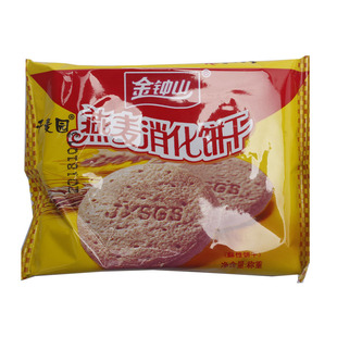 金钟山无蔗糖消化饼燕麦全麦消化散装粗粮饼甘香可口代餐休闲零食