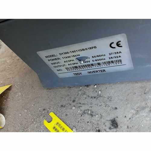 非标价TEDY变频器DY300T4011GB015PB11K议价