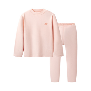 三枪女童保暖内衣套加厚秋冬亲肤安全朵绒棉小樽领打底衫秋衣秋裤