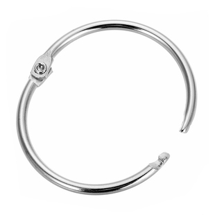 活页书圈开口圈环扣窗帘圈卡片圈装订铁圈卡扣铁环钥匙扣复古大号