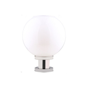 户外不发黄大门柱头灯圆球围墙灯别墅院墙灯防水亚克力球形路灯罩