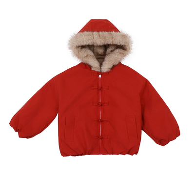 【冬上新】男女童两面穿拜年服