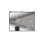 万年历电表箱装饰画带钟表免打孔配电箱遮挡画现代轻奢挂画电子钟