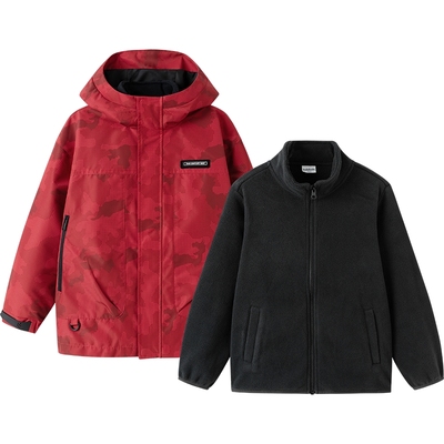 巴拉巴拉春装三合一外套户外上衣