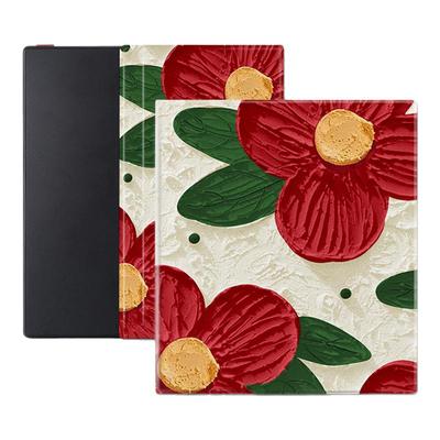 油画花朵磁吸电子书保护套