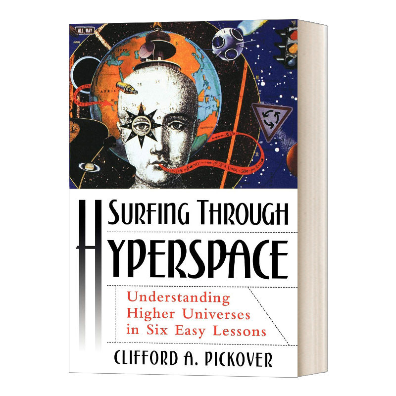 英文原版 Surfing Through Hyperspace 在超空间中冲浪 在六个简单的课程中理解高等宇宙 英文版 进口英语原版书籍