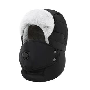 冬天骑电动车保暖神器护耳加绒加厚东北雷锋帽子防风寒男女款冬季
