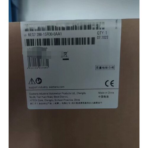 6ES72881SR300AA1西门子原装正品未拆封