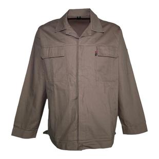 秋冬季纯棉国家电网工作服男电力劳保服施工长袖防静电焊焊工纽扣