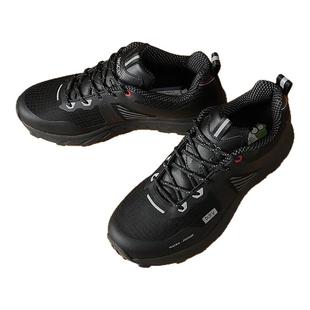 男士防水透气防滑耐磨减震户外软底低帮登山越野徒步鞋外贸运动鞋