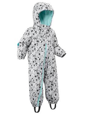 迪卡侬婴儿滑雪连体服温暖干爽