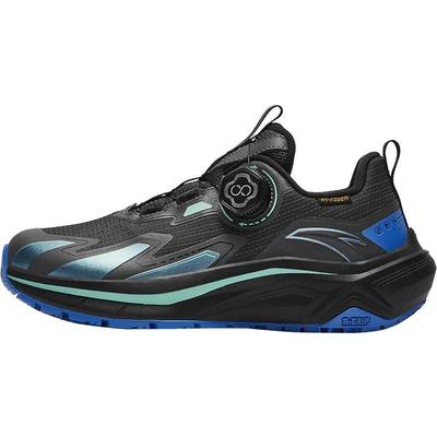 安踏童鞋跑鞋2025冬季新款儿童旋钮男大童学生跑步鞋运动鞋子